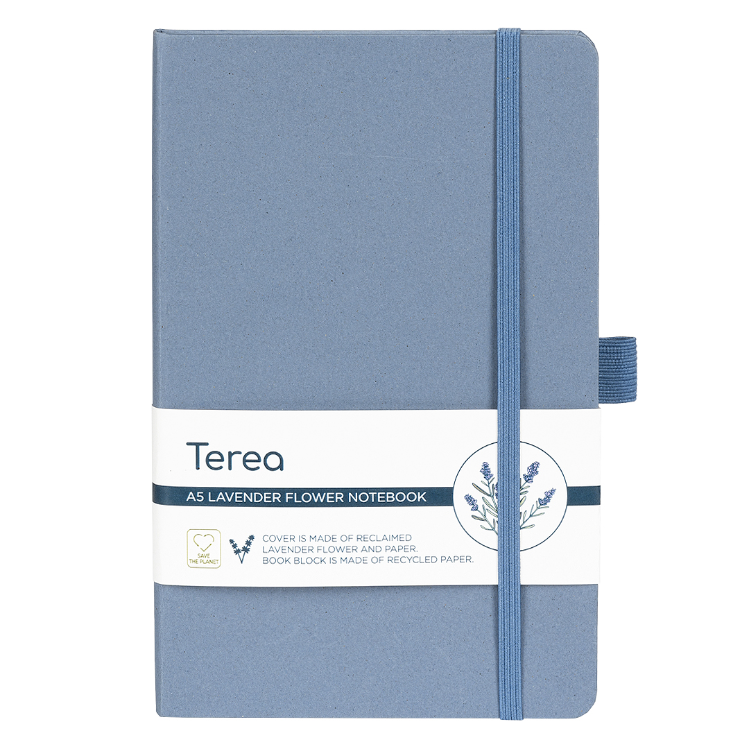 Notes A5, korica: mešavina bio materijala i papira